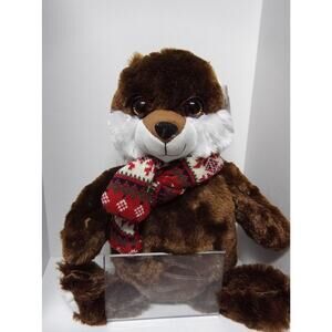 Holiday Fox Plush - 14in Tall